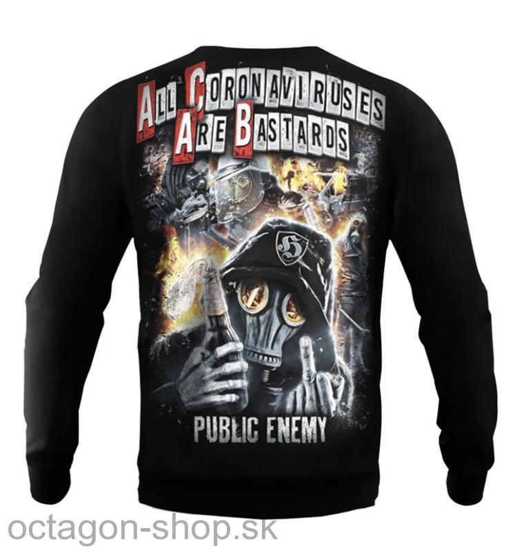 Mikina - Public Enemy - All Coronaviruses are Bastards