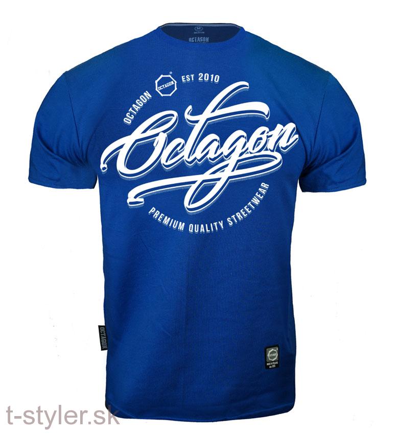 Tričko - Octagon - Elite - Modré