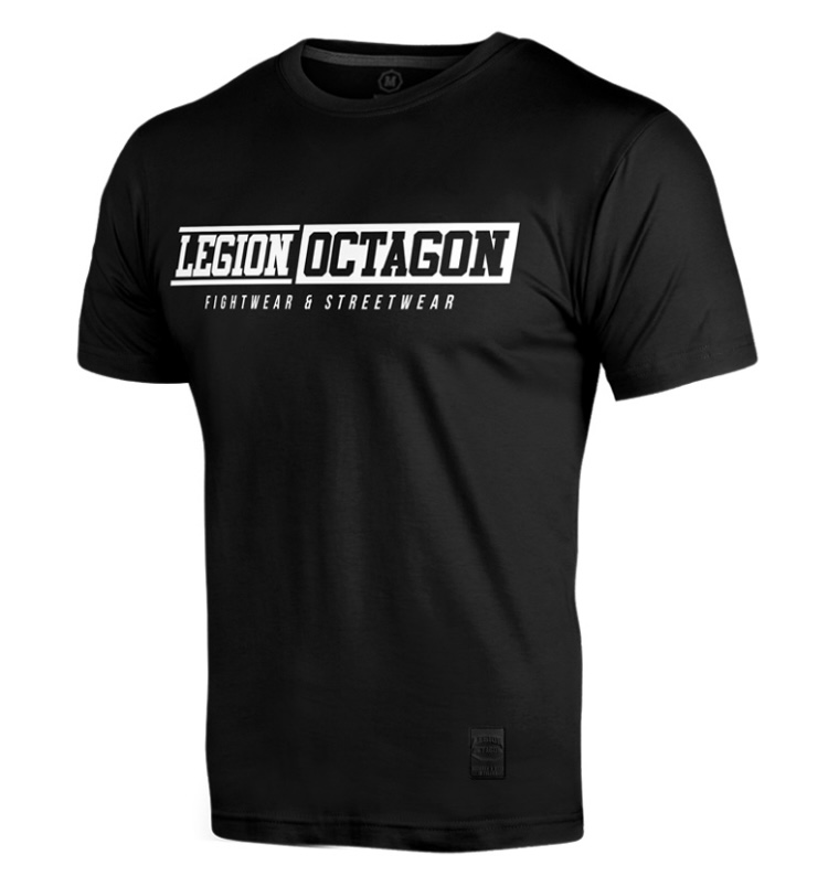 Tričko - Octagon - Legion - Fight Wear Street Wear - Čierne