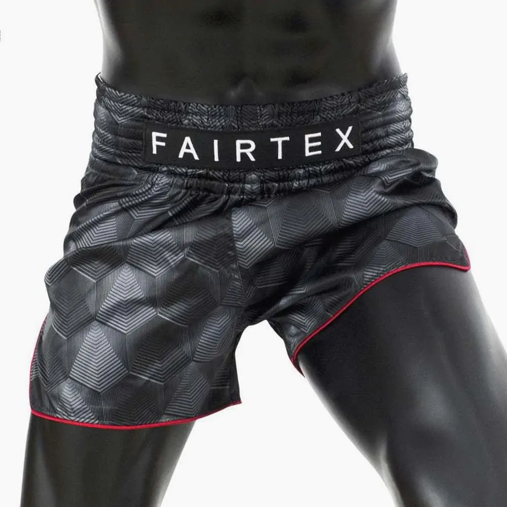 Muay Thai trenky - FAIRTEX - Stealth - čierne