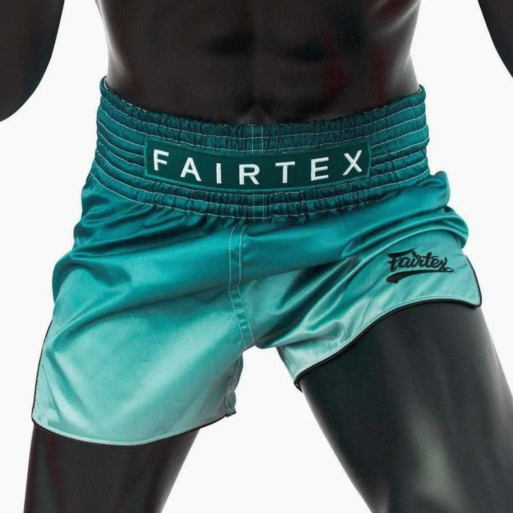 Muay Thai trenky - FAIRTEX - Fade - zelené