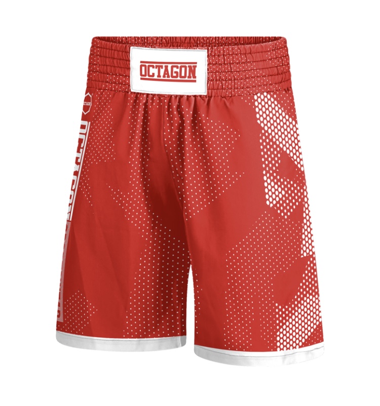 Boxerské trenky - Octagon - Ultimate - červené