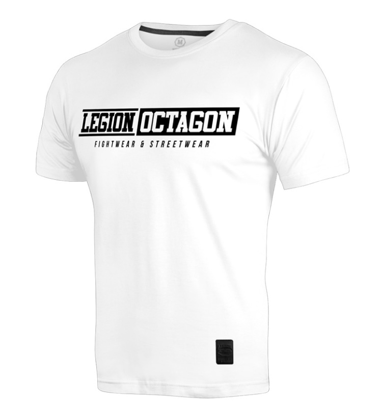 Tričko - Octagon - Legion - Fight Wear Street Wear - biele