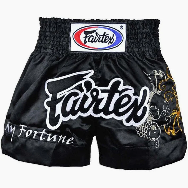 Muay Thai trenky - FAIRTEX - My Fortune - čierne