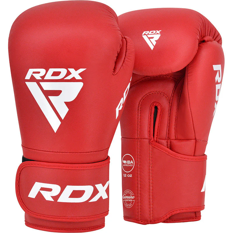 Boxerské rukavice - RDX - IBA Amateur Competition - červené