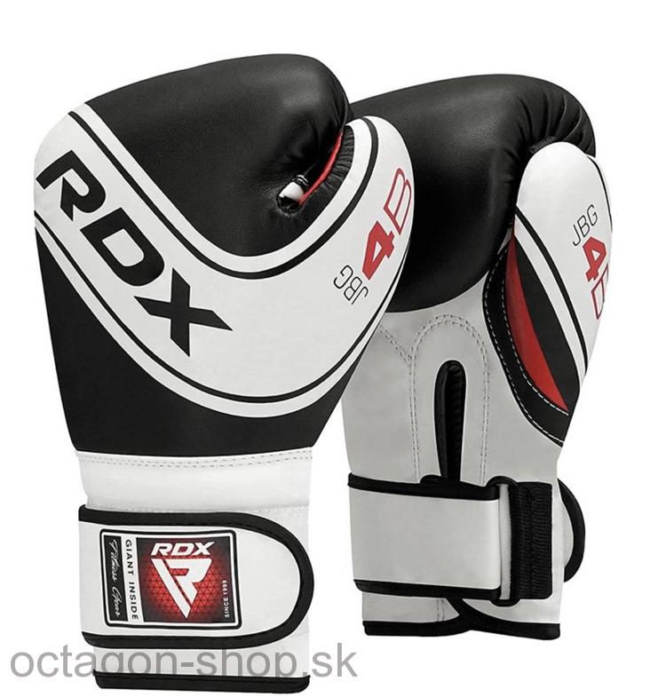 Boxerské rukavice - RDX - 4B Robo - biele