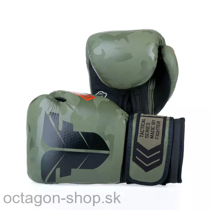 Boxerské rukavice - Fighter - Tactical - khaki
