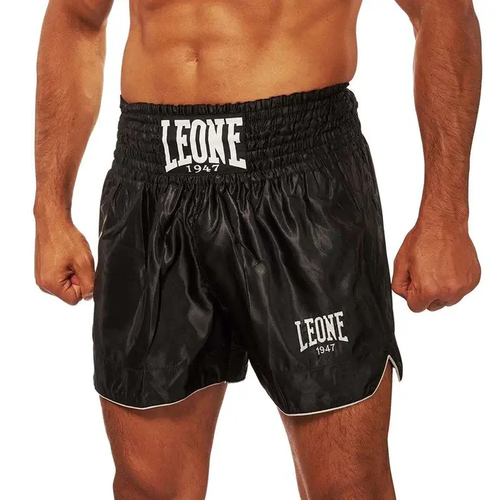 Muay Thai Trenky - LEONE - Kick-Thai basic - čierne