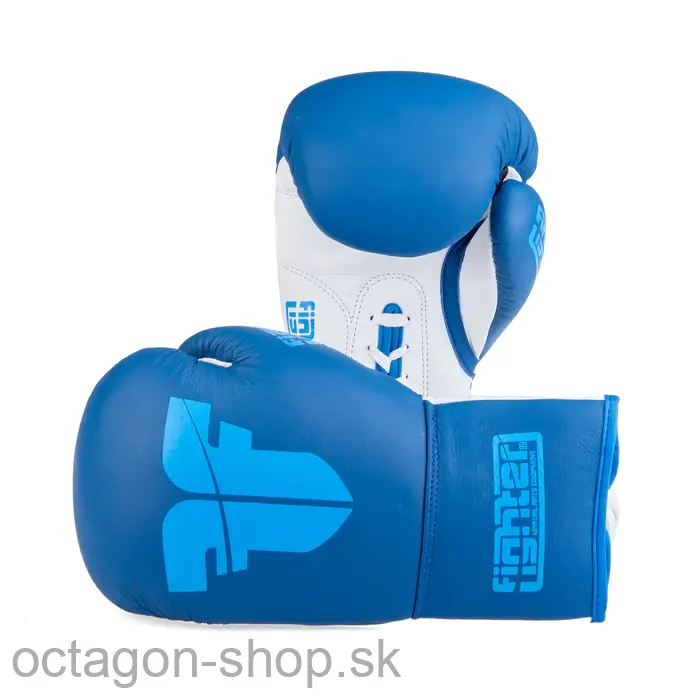 Boxerské rukavice - Fighter - Competition Pro - modré