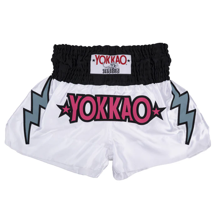 Muay Thai trenky - YOKKAO - Stadium Carbofit - biele