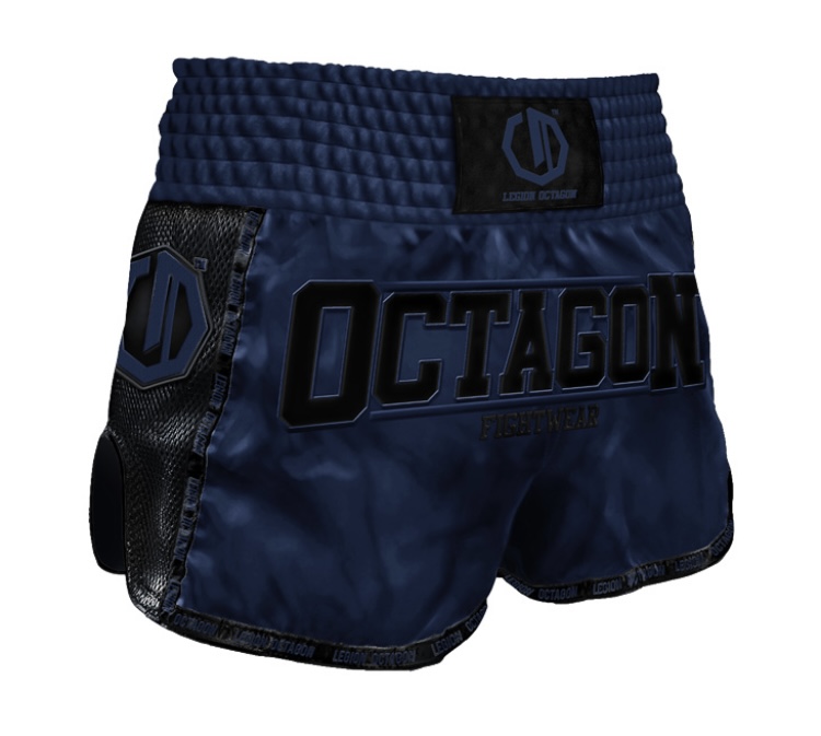 Muay Thai trenky - Octagon - Fight Wear - dark blue