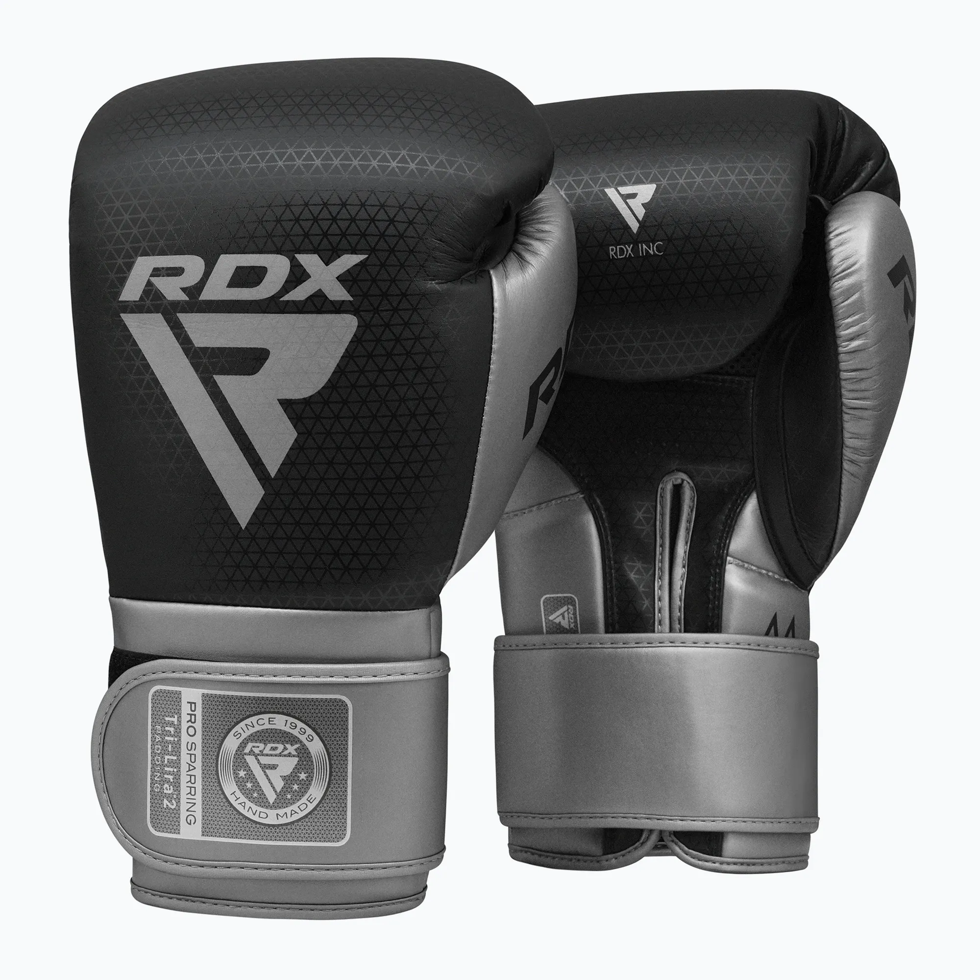 Boxerské rukavice - RDX - L2 Mark Pro Sparring - strieborné