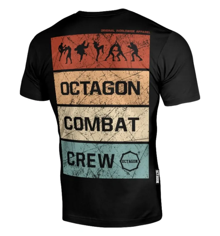 Tričko - Octagon - Combat Crew - čierne