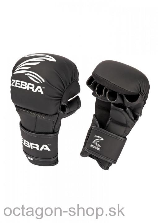 Sparingové MMA rukavice - Zebra - čierne