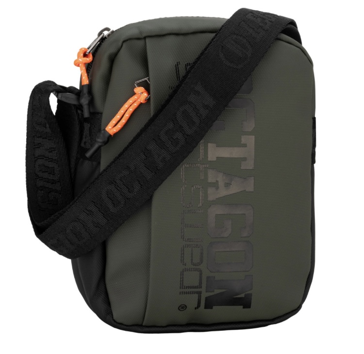 Taška cez rameno - Octagon - Sportswear - tmavo zelená