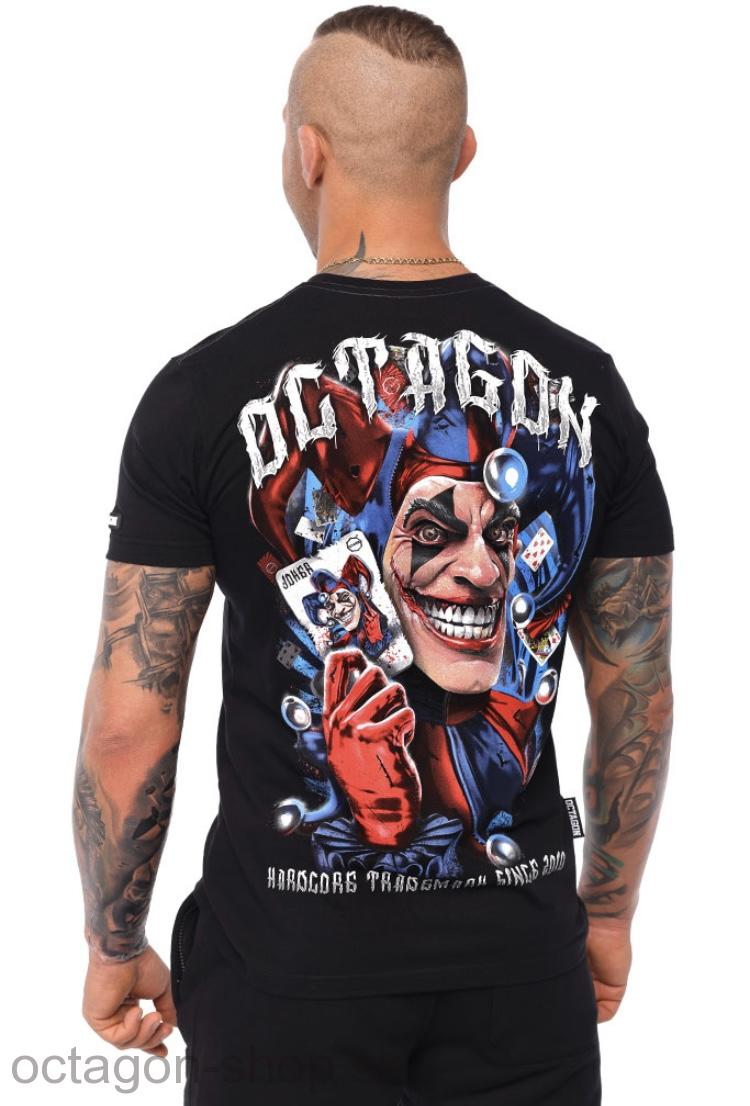 Tričko - Octagon - Joker - Čierne