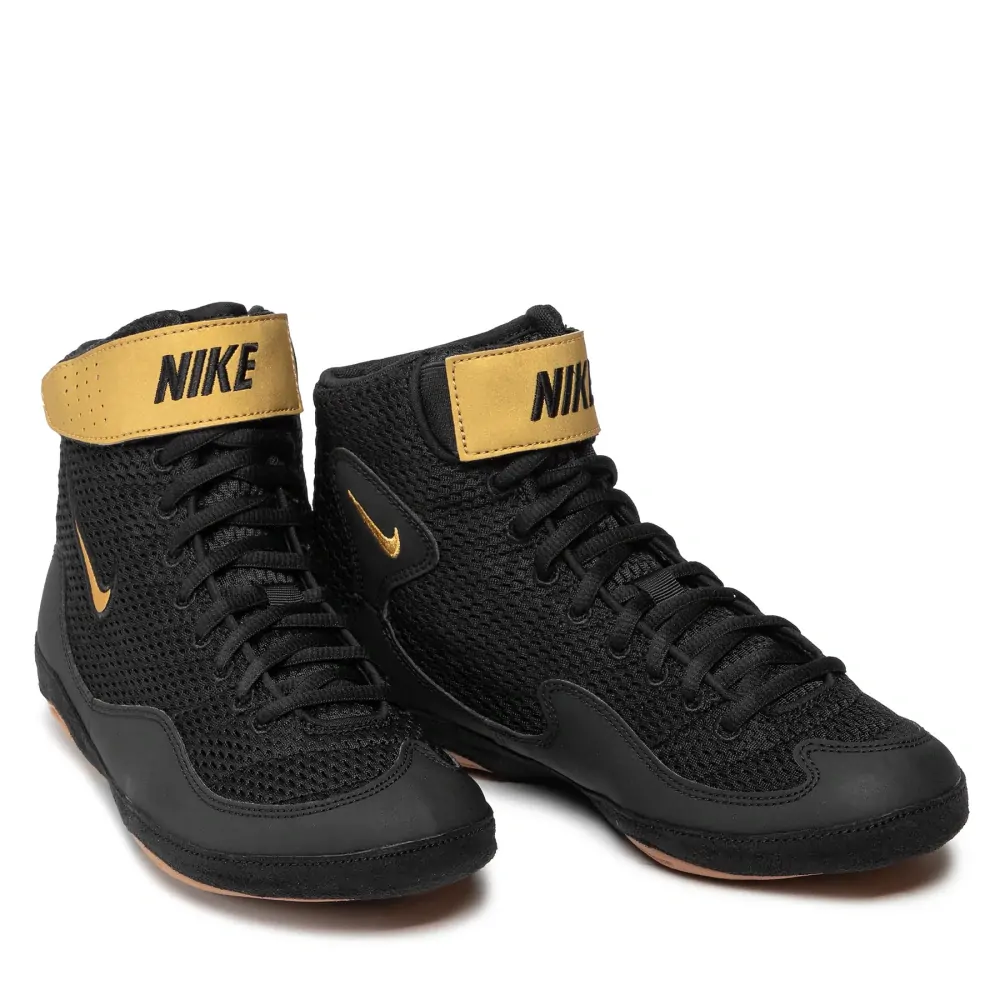 Zápasnicke tenisky - NIKE - Inflict 3 - čierna/zlatá