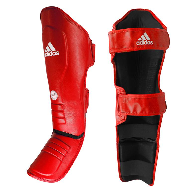 Chrániče holene a priehlavku - ADIDAS - WAKO - Super Pro - červené