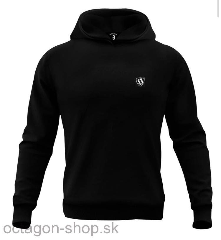 Mikina - Public Enemy - Malé Logo "H" s kapucňou - čierna