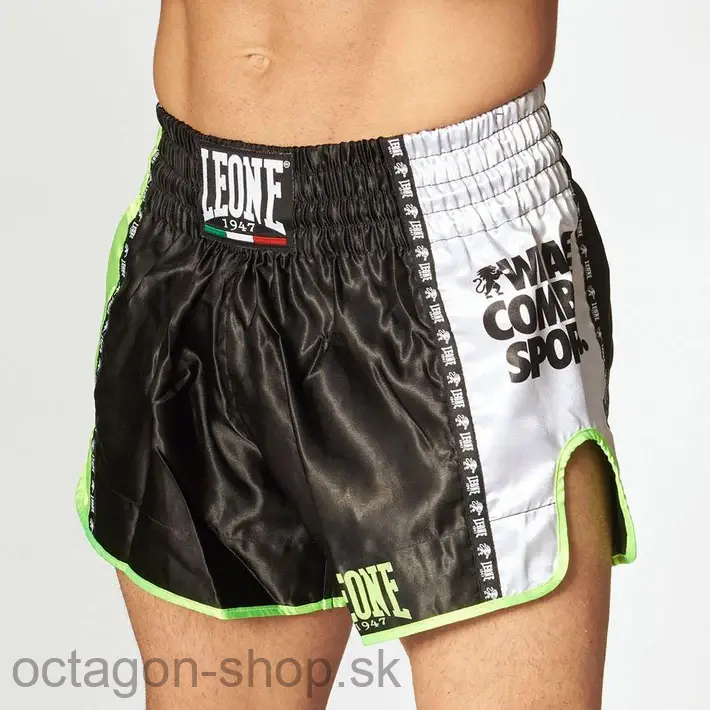 Muay Thai Trenky - LEONE - Kick and Thai - čierne