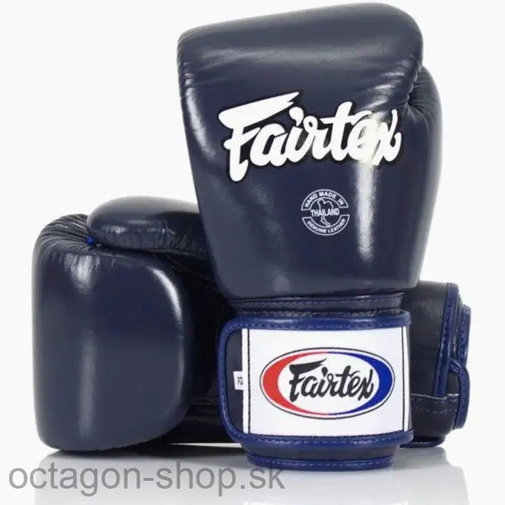 Boxerské rukavice - FAIRTEX - BGV1 “Tight-Fit” - modré