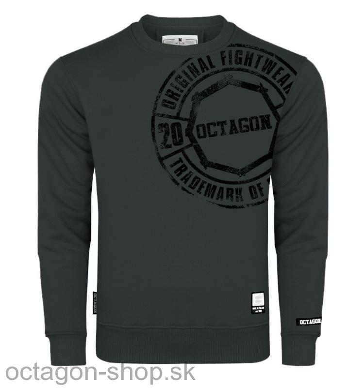 Mikina - Octagon - Stamp - khaki