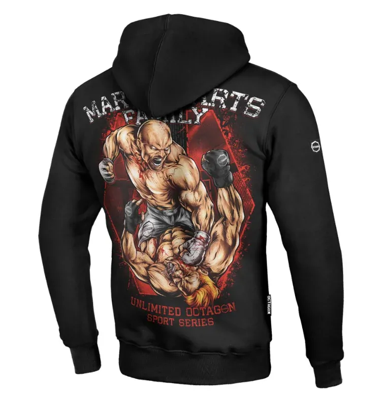 Mikina - Octagon - MMA Family s kapucňou