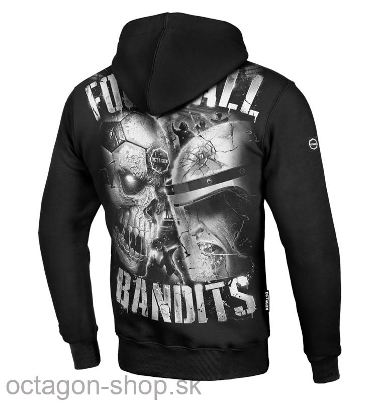 Mikina - Octagon - Football Bandits s kapucňou