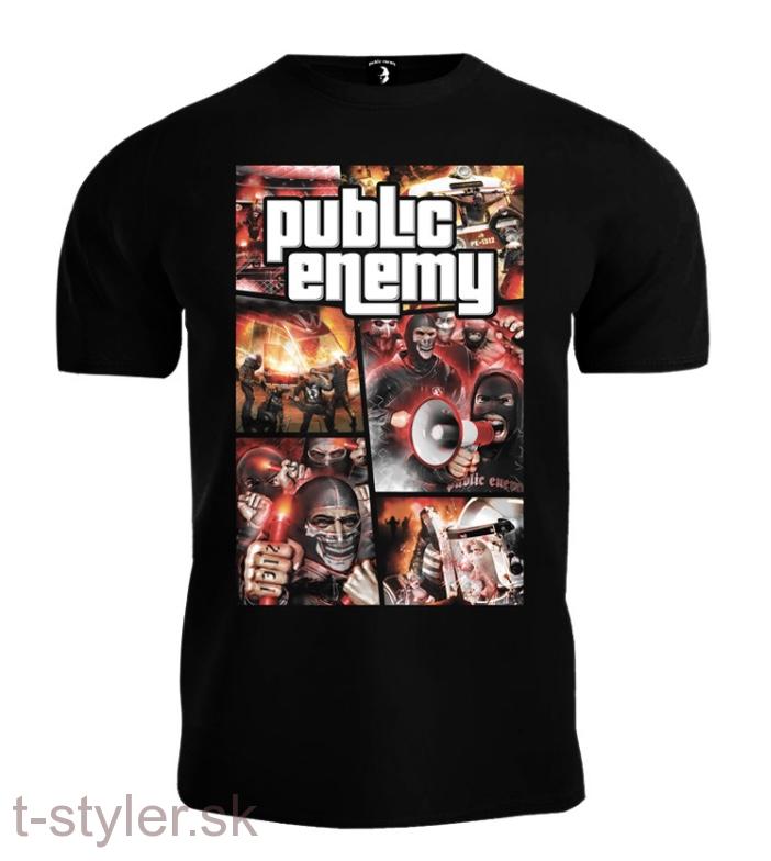 Tričko - Public Enemy - Hardcore Life