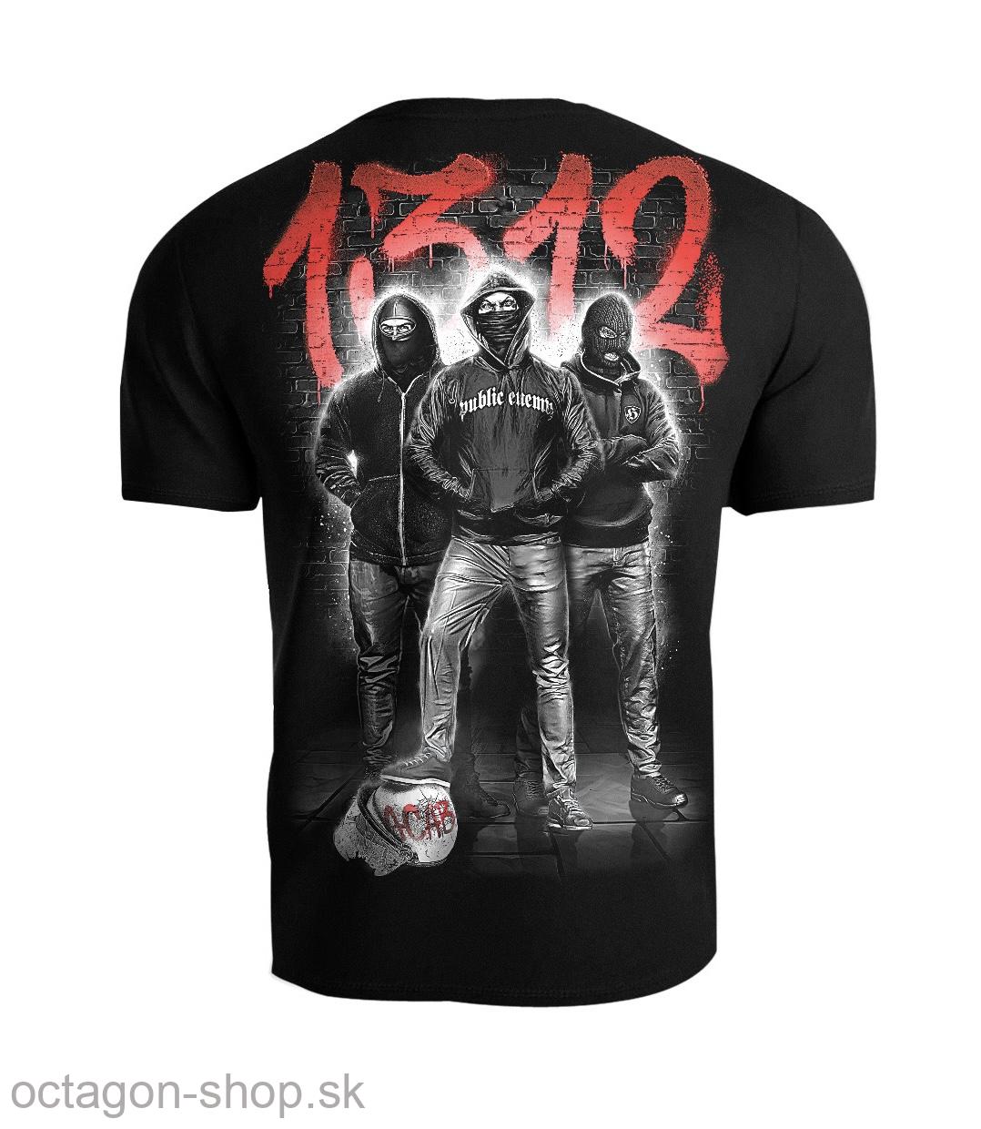 Tričko - Public Enemy - 1.3.1.2 - červené