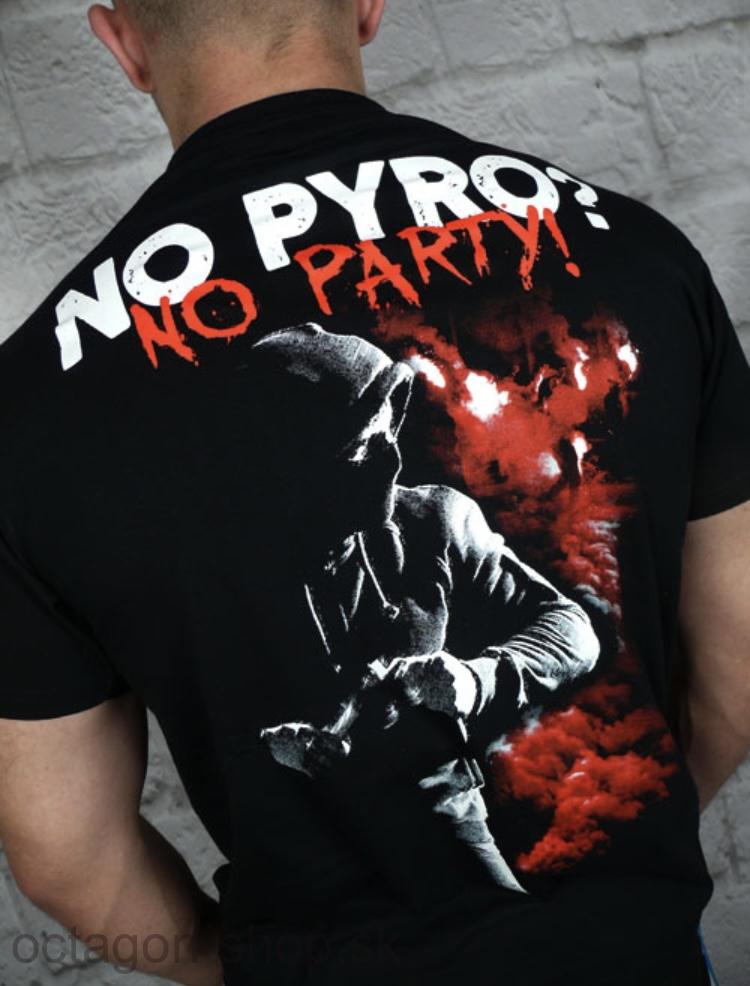 Tričko - Public Enemy -  No Pyro? No Party!