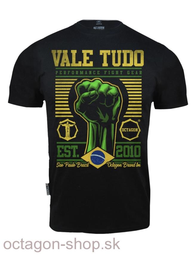 Tričko - Octagon - Vale Tudo - Čierne