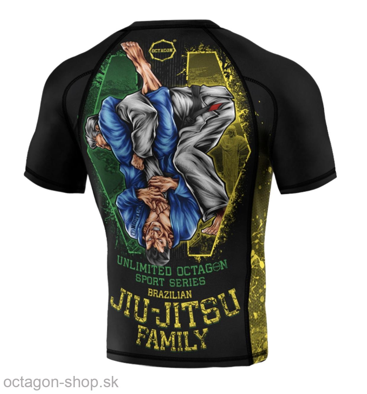 Rashguard - Octagon - Jiu Jitsu Family