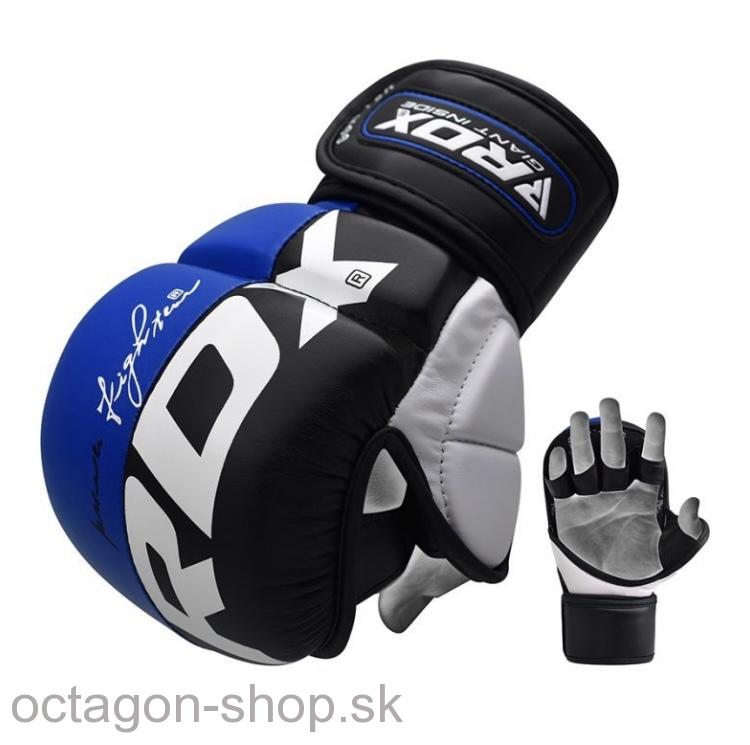 Sparingové MMA rukavice - RDX - T7 - modré
