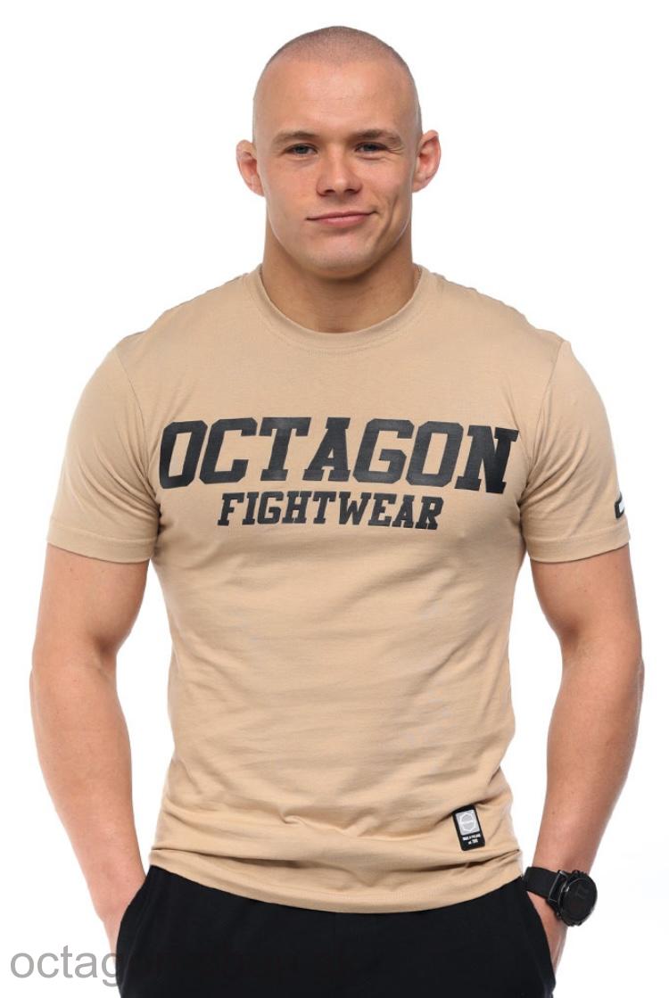 Tričko - Octagon - FW Straight - Beige