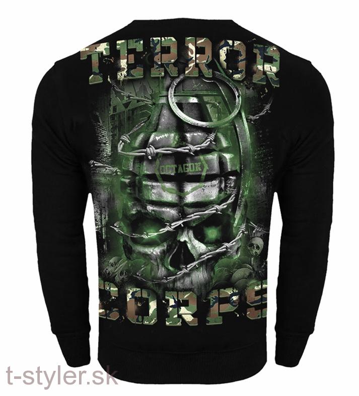 Mikina - Octagon - Terror Corps - Čierna