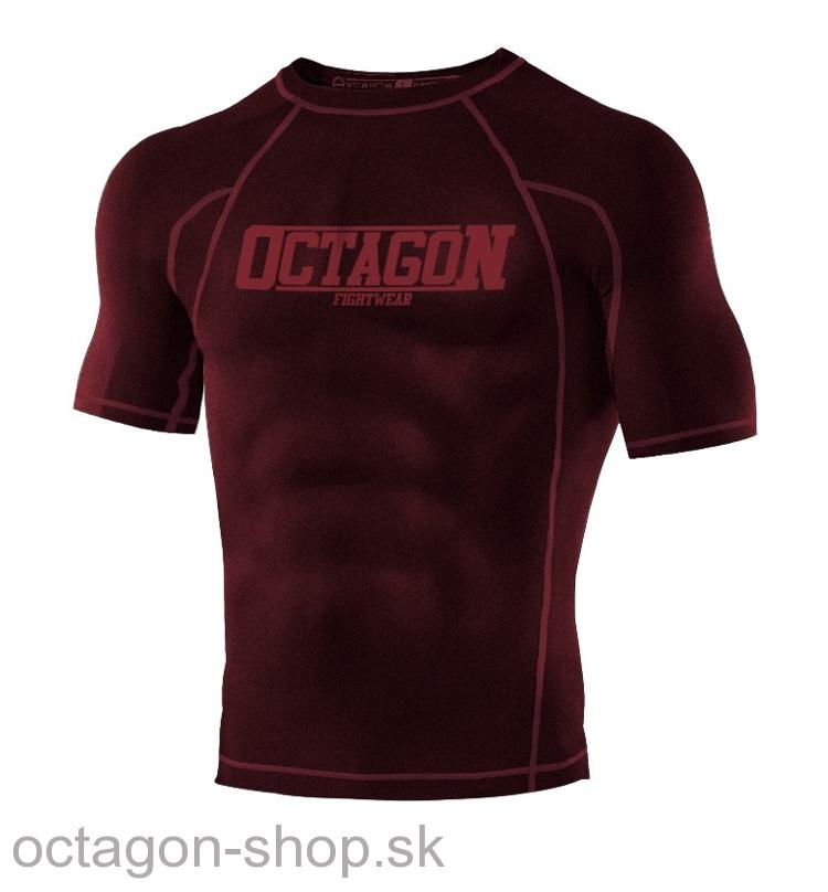 Rashguard - Octagon - Fight wear - burgund