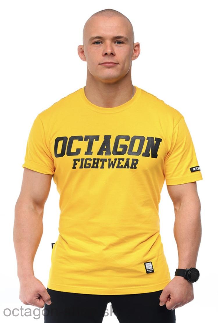 Tričko - Octagon - FW Straight - žlté
