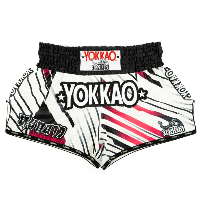 Muay Thai trenky - YOKKAO - Power - biele