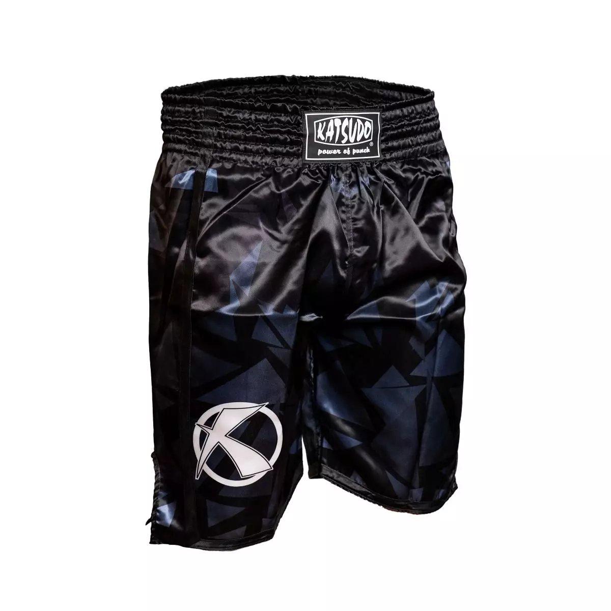 Boxerské trenky - Katsudo - Fight - čierno/biele