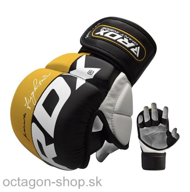 Sparingové MMA rukavice - RDX - T7 - žlté