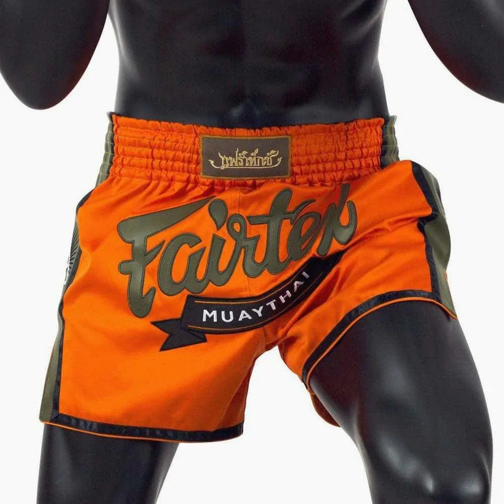 Muay Thai trenky - FAIRTEX - orange