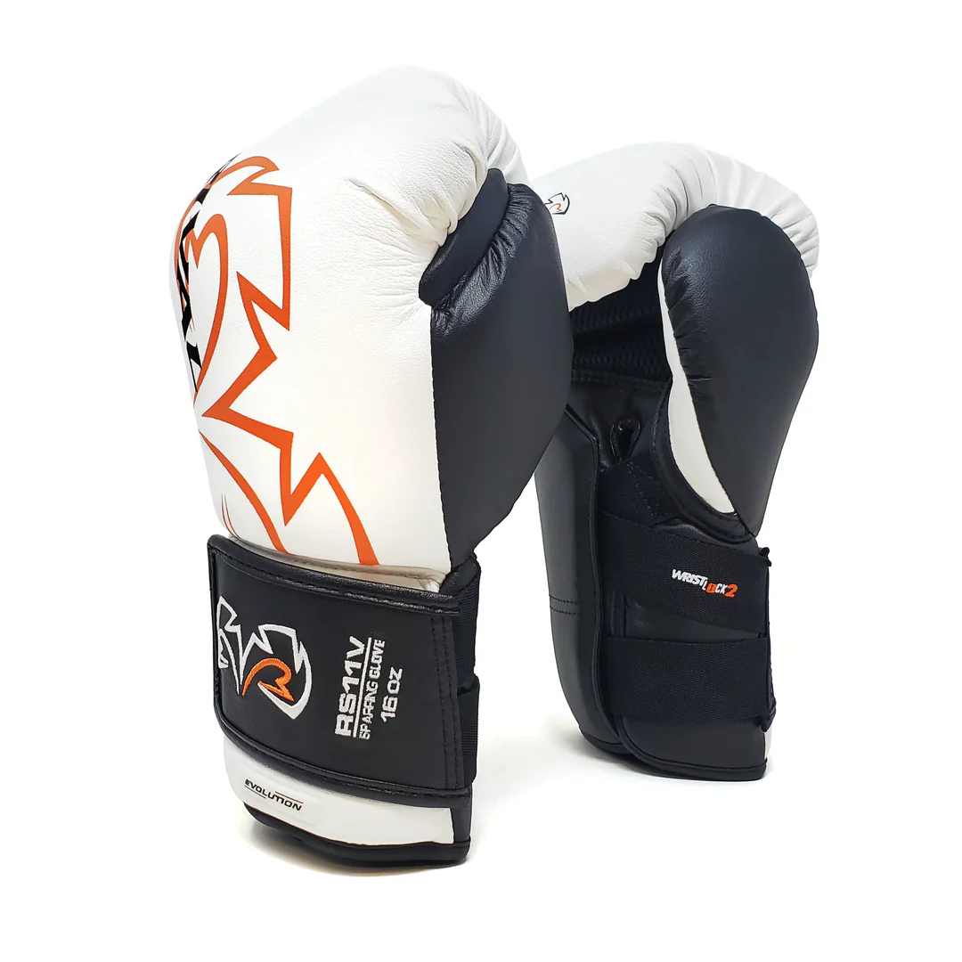 Boxerské rukavice - RIVAL - RS11V Evolution - biele