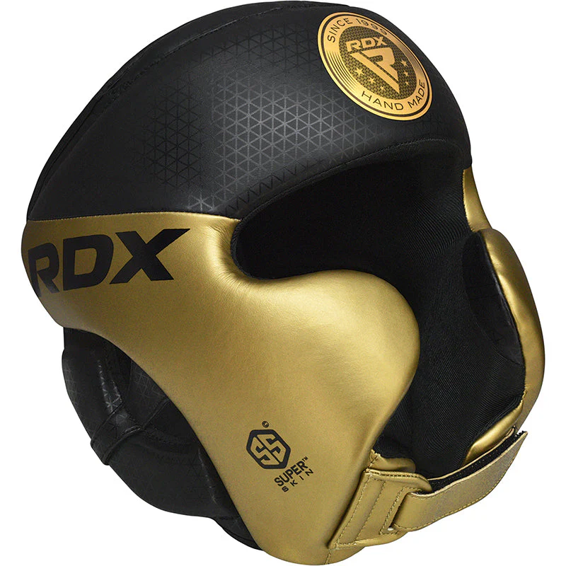 Boxerská prilba - RDX - L1 Mark Pro - zlatá