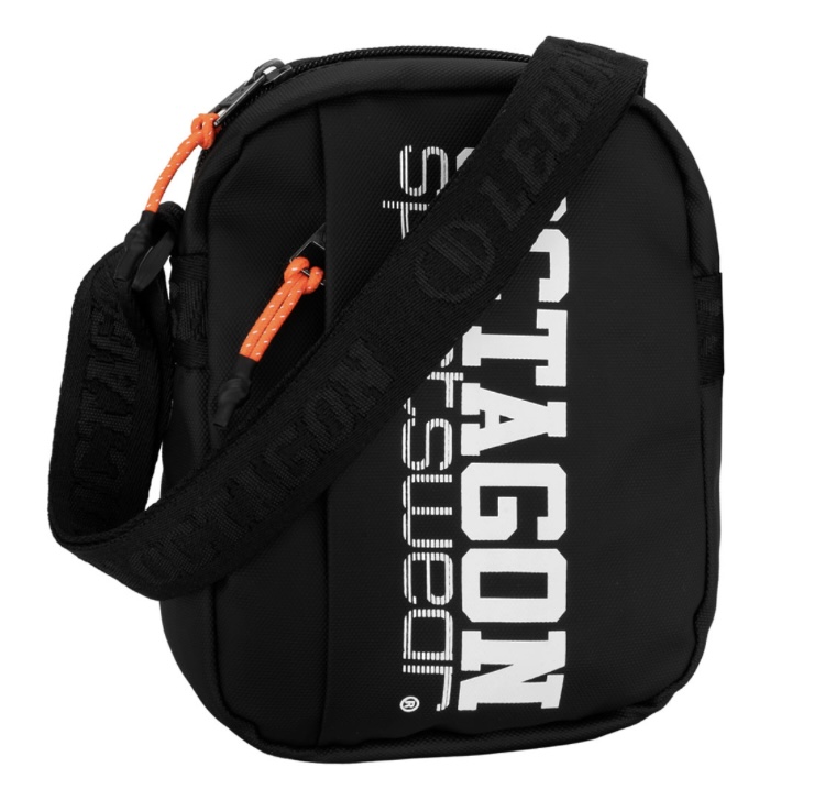 Taška cez rameno - Octagon - Sportswear - čierna