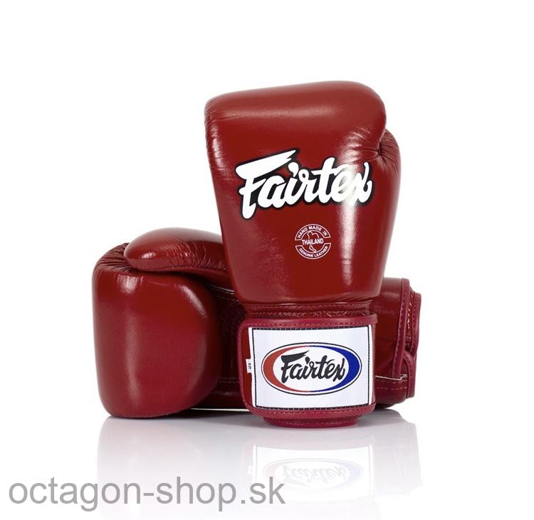 Boxerské rukavice - FAIRTEX - BGV1 “Tight-Fit” - červené