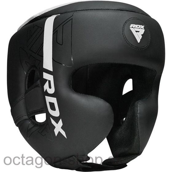 Boxerská prilba - RDX - F6 Kara - čierna/biela