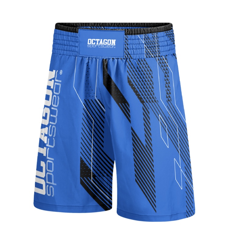 Boxerské trenky - Octagon - Diamond - modré