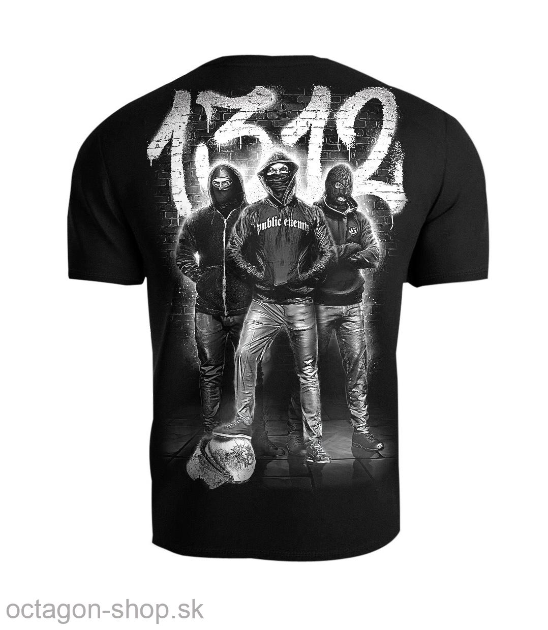 Tričko - Public Enemy - 1.3.1.2 - biele