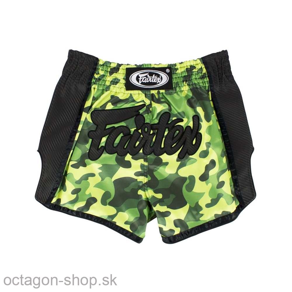 Muay Thai trenky - FAIRTEX - Green Camo